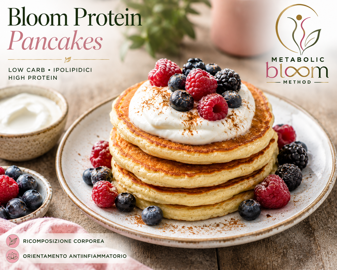 Protetto: Bloom Protein Pancakes