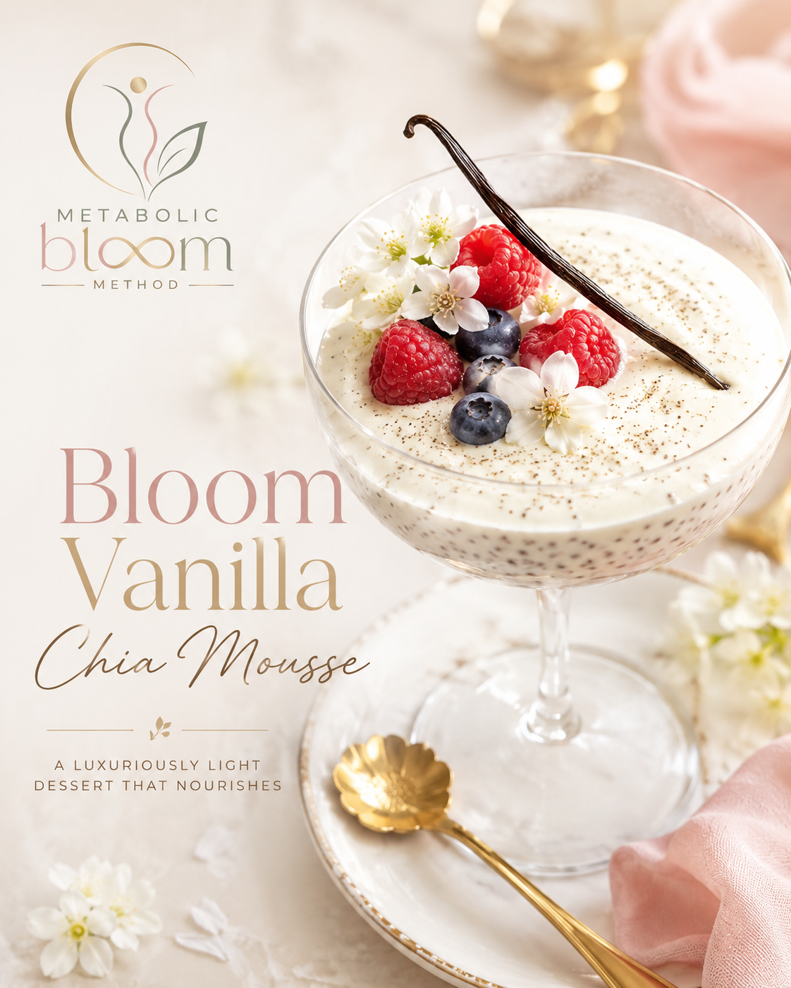 Protetto: Bloom Vanilla Chia Mousse