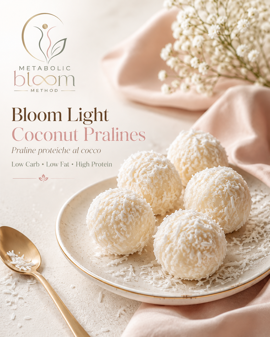 Protetto: Bloom Light Coconut Pralines
